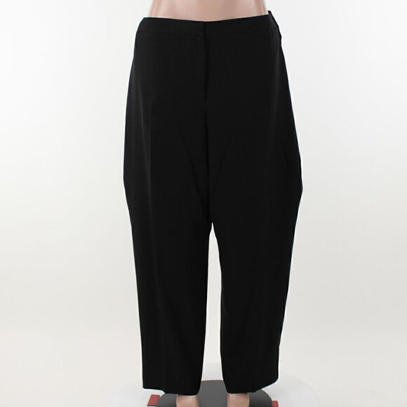 Kasper Plus Ankle Straight-Leg Pants - Picture 2 of 5